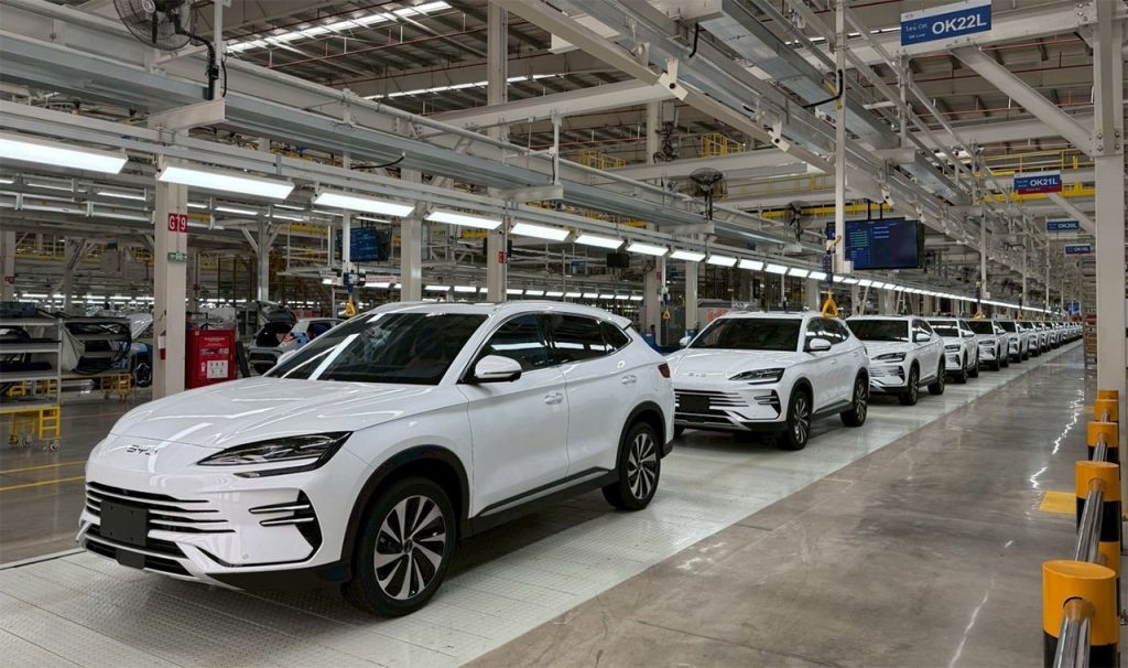 Nhà máy BYD tại Thái Lan