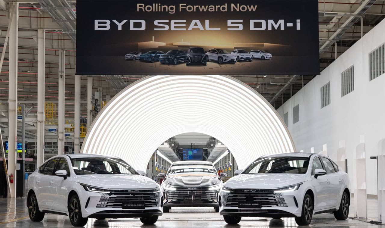 Nhà máy BYD tại Thái Lan