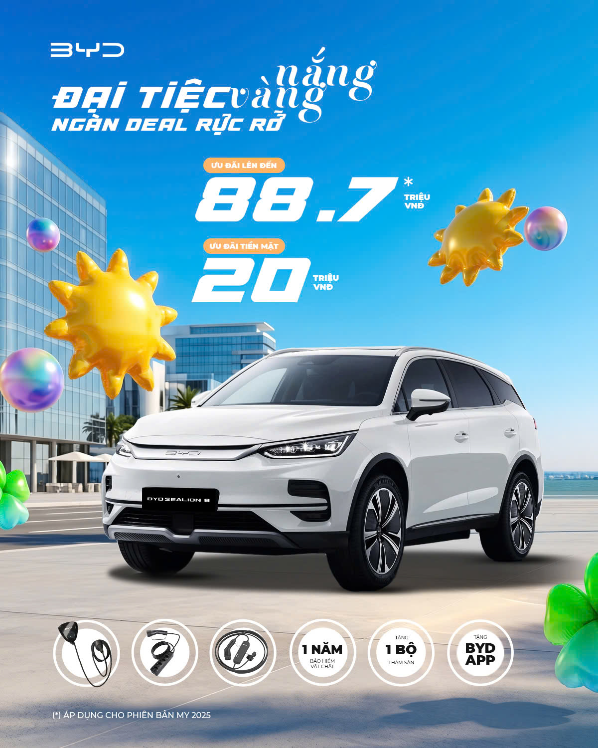 Ưu Đãi Khuyến Mãi BYD Sealion 8 Tháng 5/2026